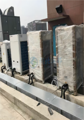 金融港华为公司中央空调安装